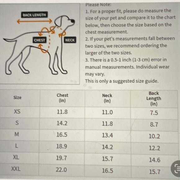 NWT adorable fleece lined dog hoodie, size M - Picture 8 of 9